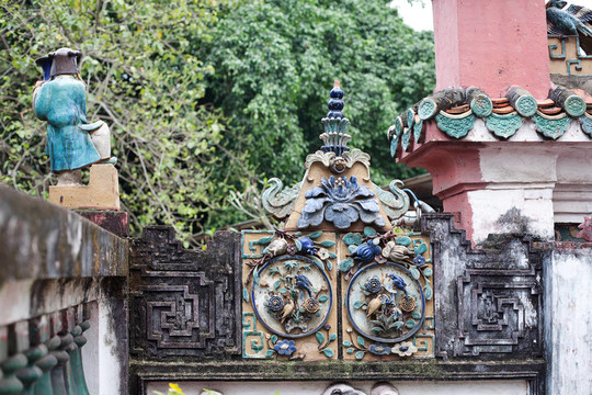 寺廟窗口