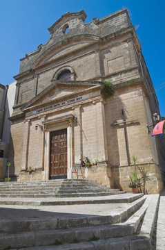 圣貝尼代托church.oria。普利亞。意大利.