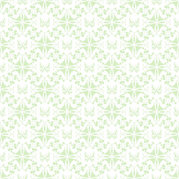無縫的花卉和蝴蝶圖案