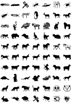 圖標的動物