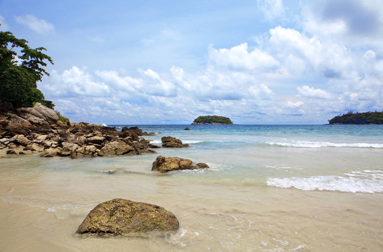 海灘卡塔；普吉島；泰國