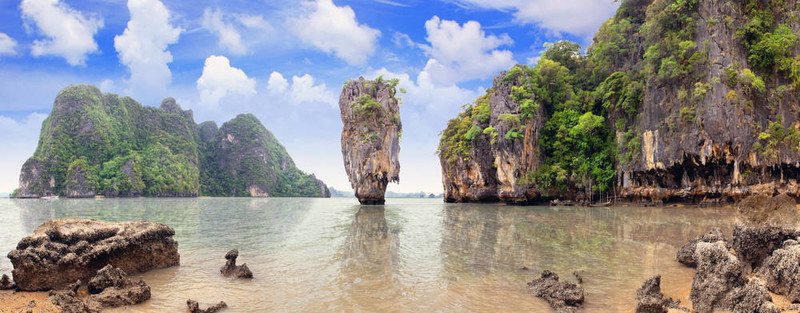 杰姆斯邦德島；Phang Nga；泰國