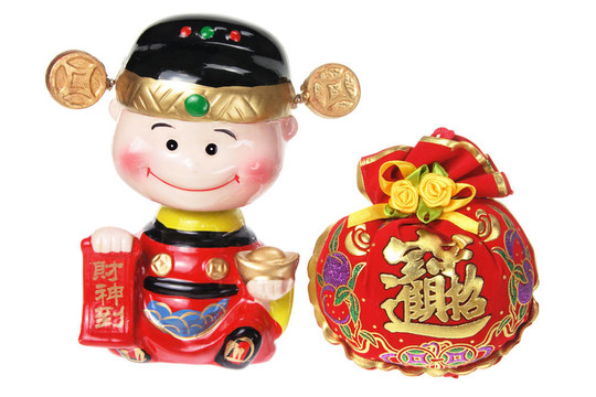中國新年的裝飾