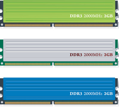 套DDR3內(nèi)存模塊
