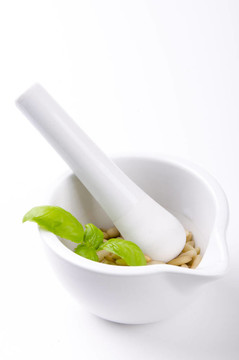 香蒜醬和砂漿