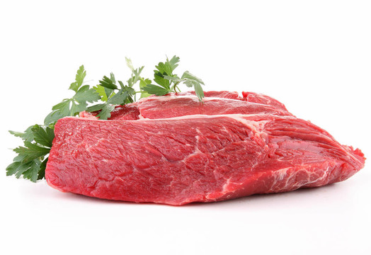 隔離生肉牛肉