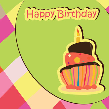 慶祝生日卡