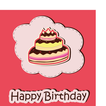 慶祝生日卡