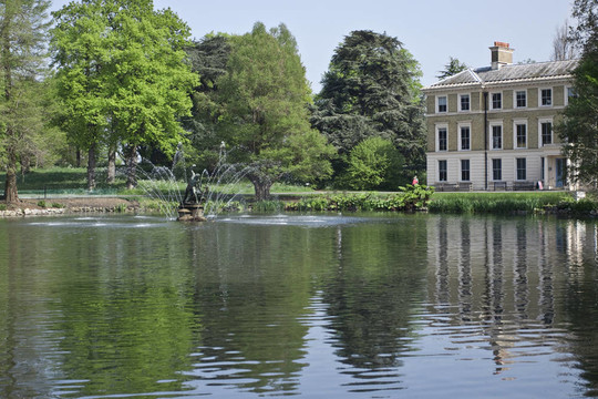 公園景觀。