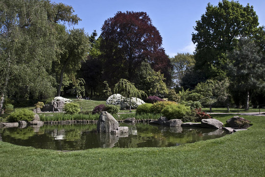 公園景觀。