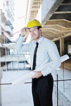 建筑工地建筑師