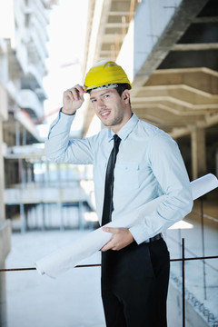 建筑工地建筑師