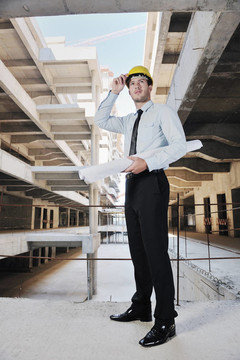 建筑工地建筑師