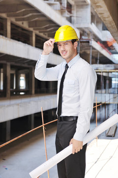 建筑工地建筑師