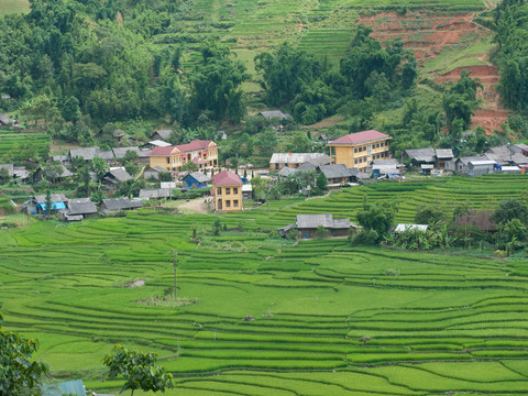 SAPA谷山部落社區(qū)；越南