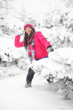 玩雪球