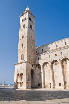 大教堂。Trani。Apulia。