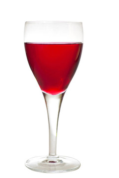 紅色的酒