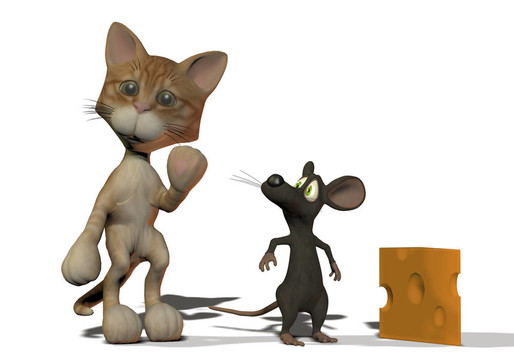 小貓和老鼠3D卡通動物