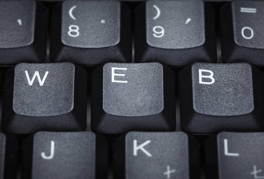 计算机键盘字母的Web技术
