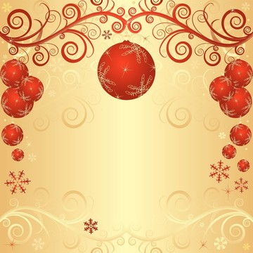 黃金圣誕框架