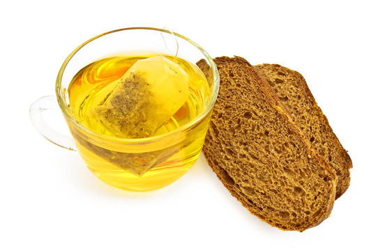 綠茶和面包