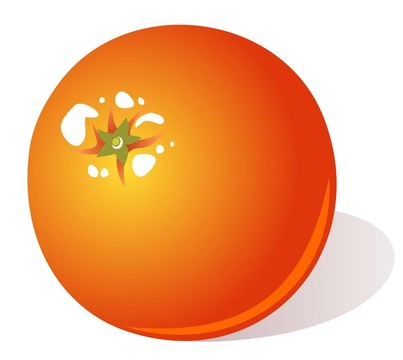 橙色