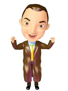 皮大衣的商人