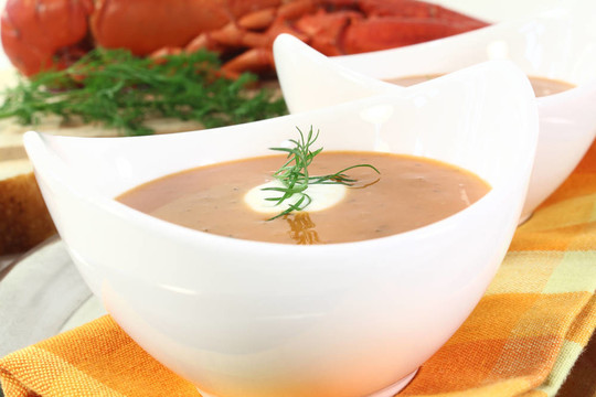 煮龍蝦濃湯
