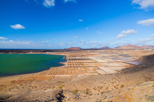 Salinas de Janubio；蘭薩羅特島