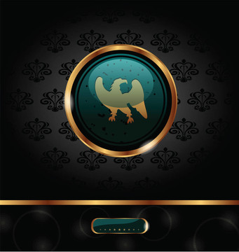金色包裝的鷹