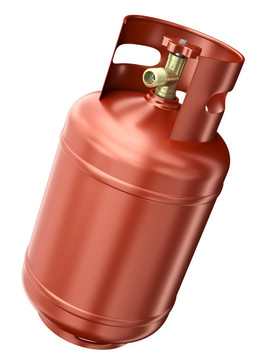 紅色氣體容器