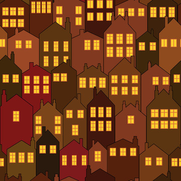無(wú)縫夜城住宅格局