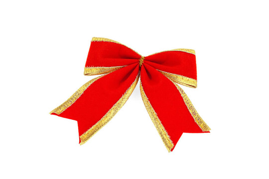 這個(gè)紅色的蝴蝶結(jié)