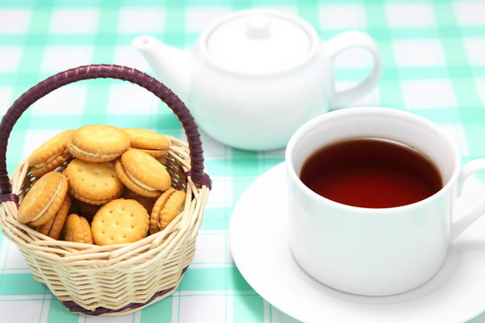 茶和餅干