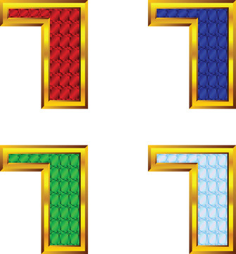 黃金字母與數(shù)字