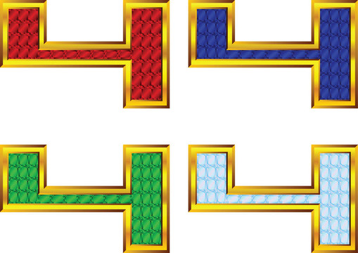 黃金字母與數字