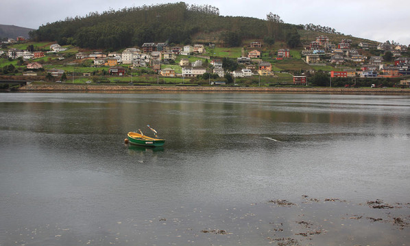 海灘和海岸的加利西亞自治區(qū)；西班牙