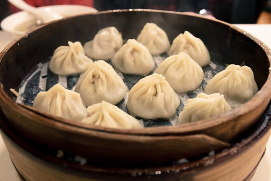 熱氣騰騰的上海餃子