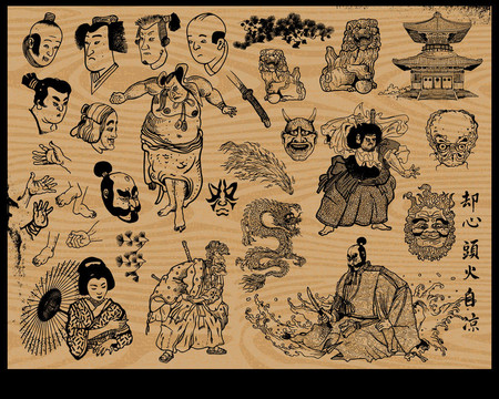 日本紋身設(shè)計