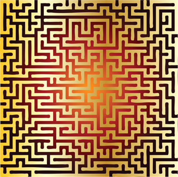 紅色和金色背景