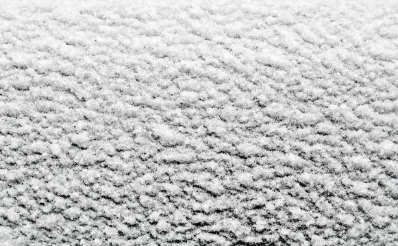玻璃窗上的雪