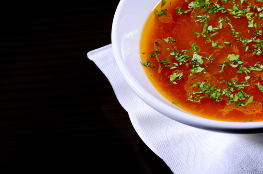 質(zhì)樸的牛肉湯