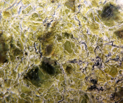 蛇紋石。背景