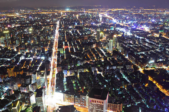 臺(tái)北市夜景