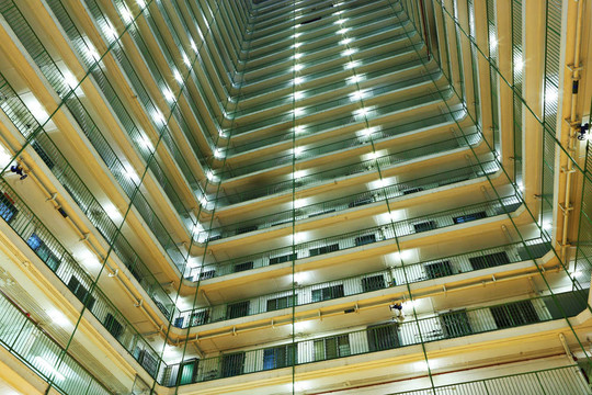 夜間公寓樓
