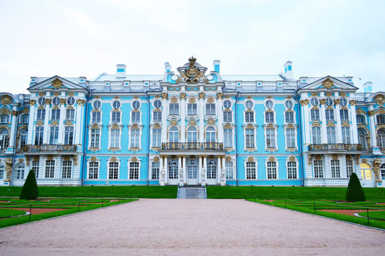 Catherine Palace。沙皇別墅