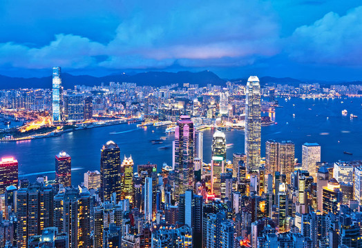 香港的夜晚