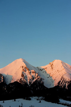 Belianske Tatry（Belianske Tatras）在斯洛伐克的冬天；