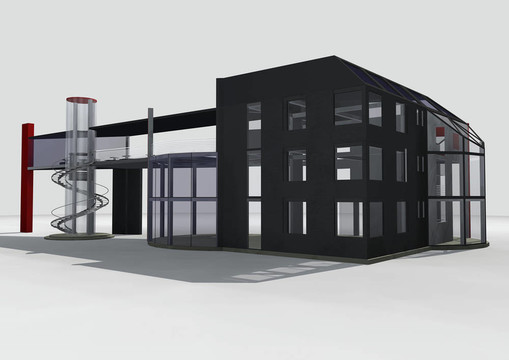 3d辦公樓
